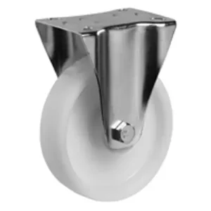 Talpas kerék 100 L410.B10.100 fix villa PA fehér terhelhető: 125kg (BS) Kedvezmény