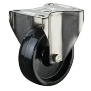 Talpas kerék 100 L410.B20.100 fix villa fekete hőálló terhelhető:150kg(BS) Expressz szállítás