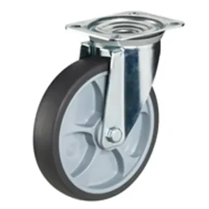 Talpas kerék 125 L400.B44.126 forgó villa szürke terhelhető: 120kg (BS) Csak ma