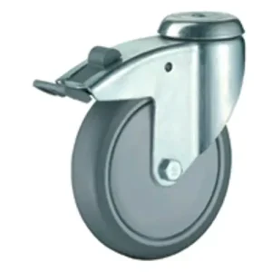 Legjobb ár Hátfuratos kerék 100 A321.A85.100 forgó fékes villa szürke terhelhető: 70kg (BS)