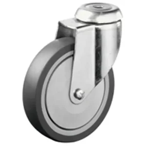 Hátfuratos kerék 100 C101.A85.100 forgó villa szürke terhelhető: 80 kg (BS) Expressz szállítás