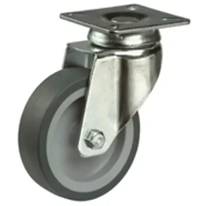 Népszerű Talpas kerék 100 A300.A80.100 forgó villa szürke terhelhető: 70kg (BS)