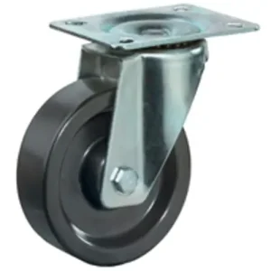 Népszerű Talpas kerék 100 L400.B20.101 forgó villa fekete hőálló terhelhető: 150kg (BS)