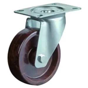 Talpas kerék 100 L400.B23.100 forgó villa barna hőálló terhelhető. 150kg (BS) Korlátozott ajánlat