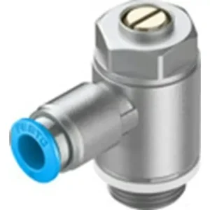 Népszerű Fojtó-visszacsapó szelep L 8-3/8" GRLA-3/8-QS-8-D 193150 (FES)