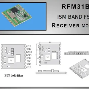 Legjobb ár Miniatűr RF vevő -118dBm 915MHz SMD RFM31B-915-S2
