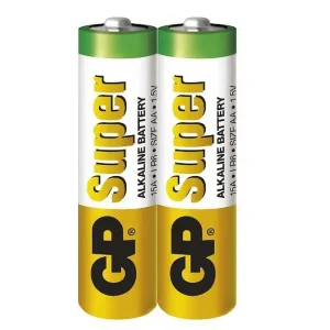 1.5V 2db LR6 AA GP Alkáli super elem (fóliás) BAT LR6/2 GP Csak ma