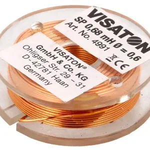 Visaton légmagos induktivitás 0.68mH, 37x12mm COIL0.68M Legjobb ár