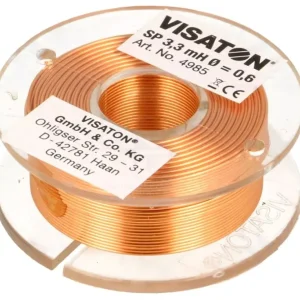 Visaton légmagos induktivitás 3.3mH, 48x18mm COIL3.3M Expressz szállítás