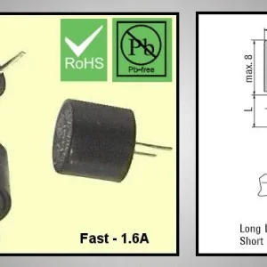 Vedd meg most Olvadó biztosíték gyors TR5 1,6A RFS 1.6A