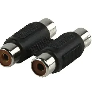 2x RCA aljzat - 2x RCA aljzat, toldó AC-027 Ingyenes szállítás