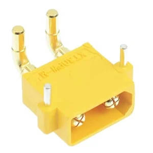 XT30PW-M csatlakozó apa, PCB 90° dugó 2 pólusú CSAT-XT30PW-M Pénzvisszafizetés