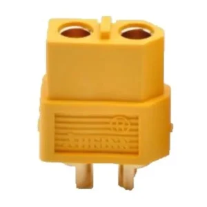 XT60-F csatlakozó anya, lengő aljzat 2 pólusú CSAT-XT60-F Újdonság