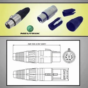 XLR aljzat 7p. (lengő) NTR-NC7FX Korlátozott ajánlat