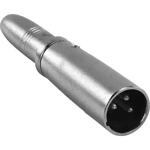 XLR dugó 3p.- Jack6.35mm sztereó aljzat (adapter) XLR-3MJPSF Kiváló minőség