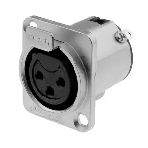 XLR aljzat 3p. (beépíthető) aranyorott csatlakozóval XLR-AC3FDZ Ajánlat