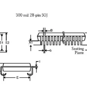 Vedd meg most C-MOS SRAM 8K x 8 20ns 5V 28p. AS7C164-20PC
