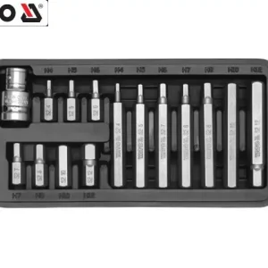 Yato YT-0413 imbusz bit készlet H4-H12, 15db-os Akció