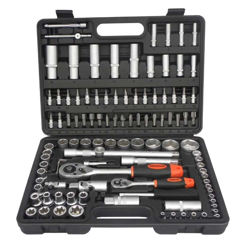 Heidmann dugókulcs készlet 1/2"-1/4", 4-32mm, 108 darabos Ajánlat