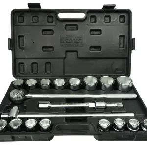 Gyors szállítás Geko dugókulcs készlet, 3/4", 19-50mm, 21db