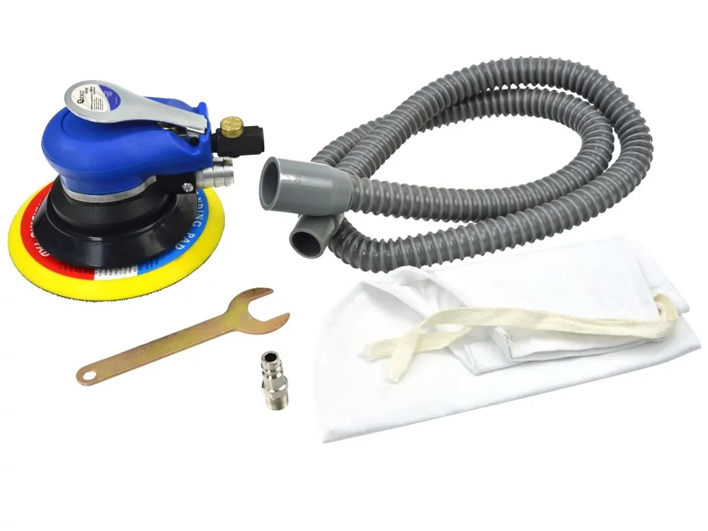 Geko levegős excentercsiszoló, 150mm, 6.3bar Kiváló minőség