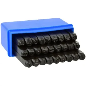 Geko betűbeütő készlet, 6mm, A-Z, 27db-os Korlátozott ajánlat