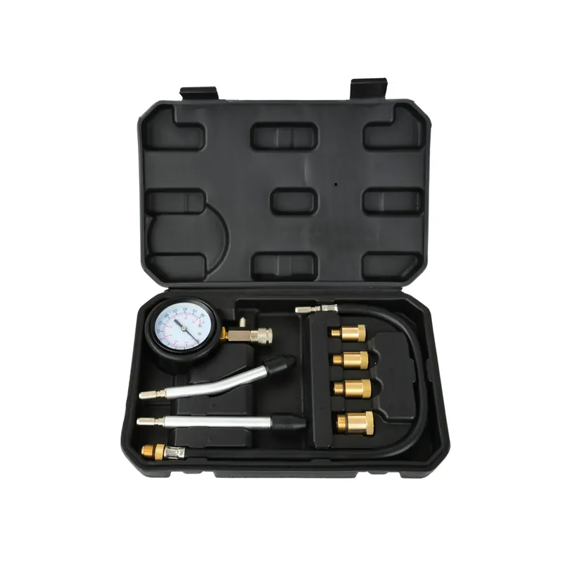 Ingyenes szállítás Geko kompressziómérő készlet benzinmotorokhoz, 8 részes