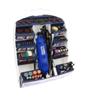 Akció Geko mini köszörű, fúró, gravírozó, csiszoló, 270W, 300 darabos