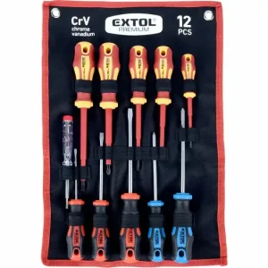 Ajánlat Extol csavarhúzó készlet szigetelt/nem szigetelt, 6+5db