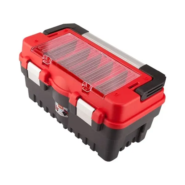 Extol műanyag szerszámosláda, fémcsatos 242x256x462mm Utolsó esély