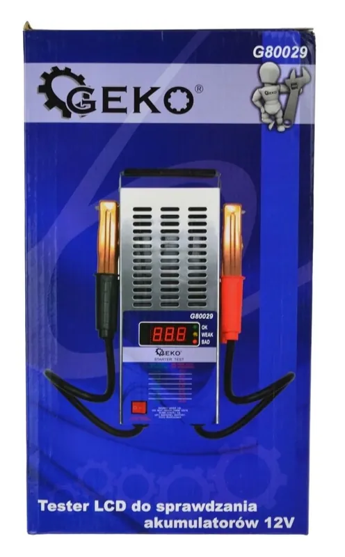 Geko digitális akku teszter, 12V Expressz szállítás