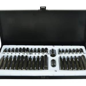 Geko hosszított imbusz-torx készlet, 40db Kiváló minőség