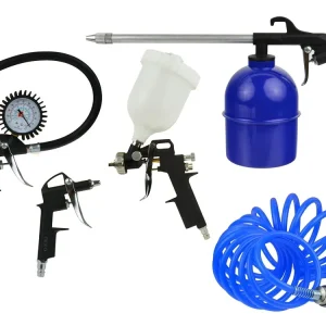 Geko kompresszor kiegészítő készlet, 5 részes Kiváló minőség