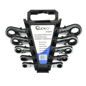 Geko racsnis csillagkulcs készlet, 6-22mm, 5db Gyors szállítás
