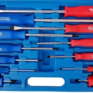 Geko üthető csavarhúzó készlet, CrV, 12 részes Alacsony ár