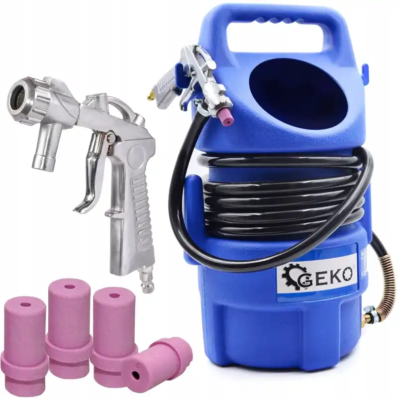 Geko hordozható levegős homokfúvó, 10L Vedd meg most