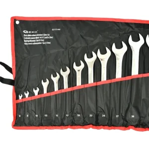 Újdonság Geko polírozott kombinált villáskulcs készlet 6-32mm 12db