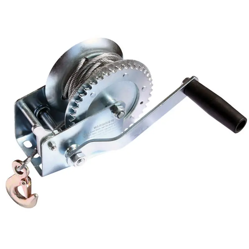 Ingyenes szállítás Festa kézi csörlő, huzallal és kampóval 900kg