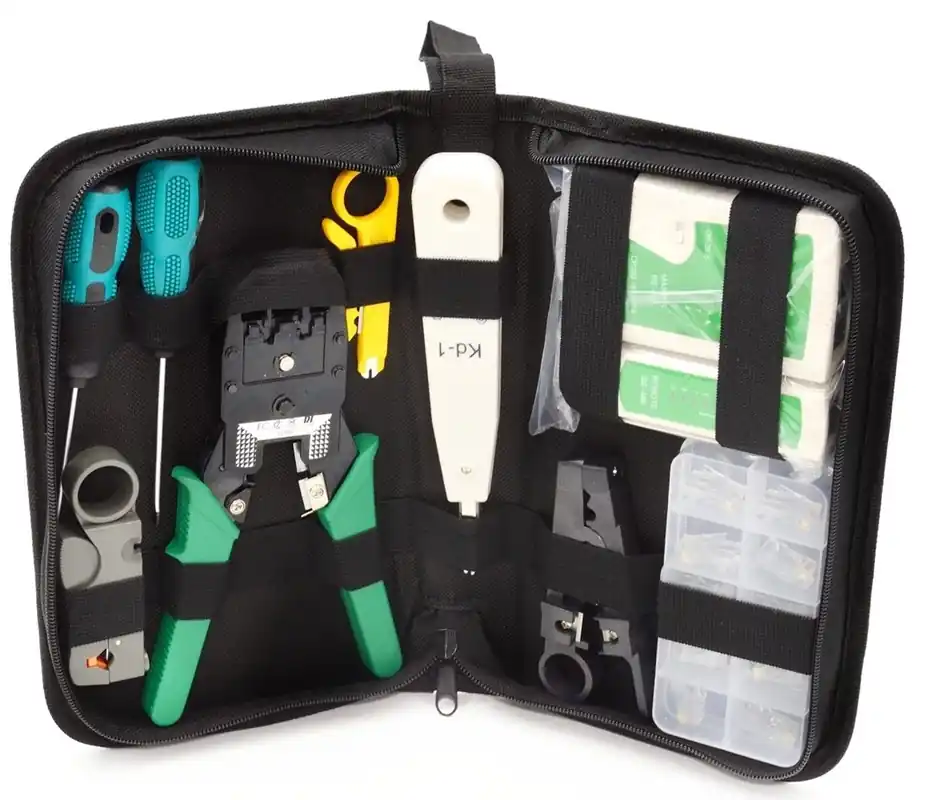 Geko RJ45 UTP kábel szerelő készlet, 10 részes Olcsó