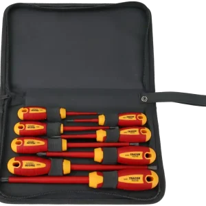 Eredeti Tracon csavarhúzó készlet, szigetelt, 1000V, CrV, SLPH, 8 darabos