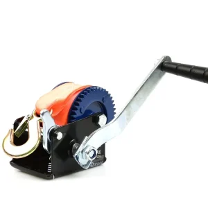 Geko kézi hajtókaros csörlő, szíjjal, 50mmx7m, 545kg Utolsó esély