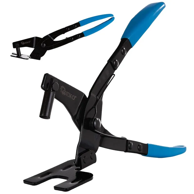 Geko kipufogó akasztó présfogó, 285mm Utolsó esély