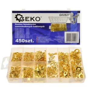 Geko kábel csatlakozó készlet 450db-os Gyors szállítás