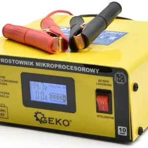 Eredeti Geko mikroprocesszoros akkutöltő, 12/24V, 10A, 3-150Ah