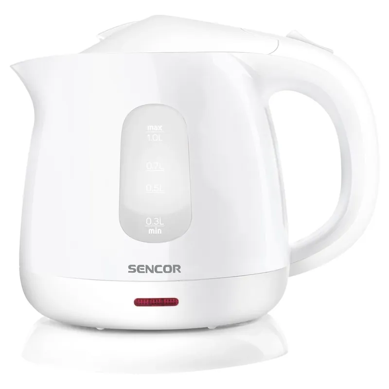 Sencor SWK 1010WH vízforraló, 1.1kW, 1L, fehér Expressz szállítás