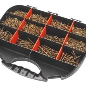 Utolsó esély Extol forgácslapcsavar készlet, 3x16-5x60mm, 2000db