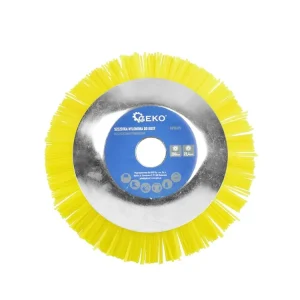 Autentikus Geko térkő tisztító nejlon kefe, benzines fűkaszához 25.4x200mm