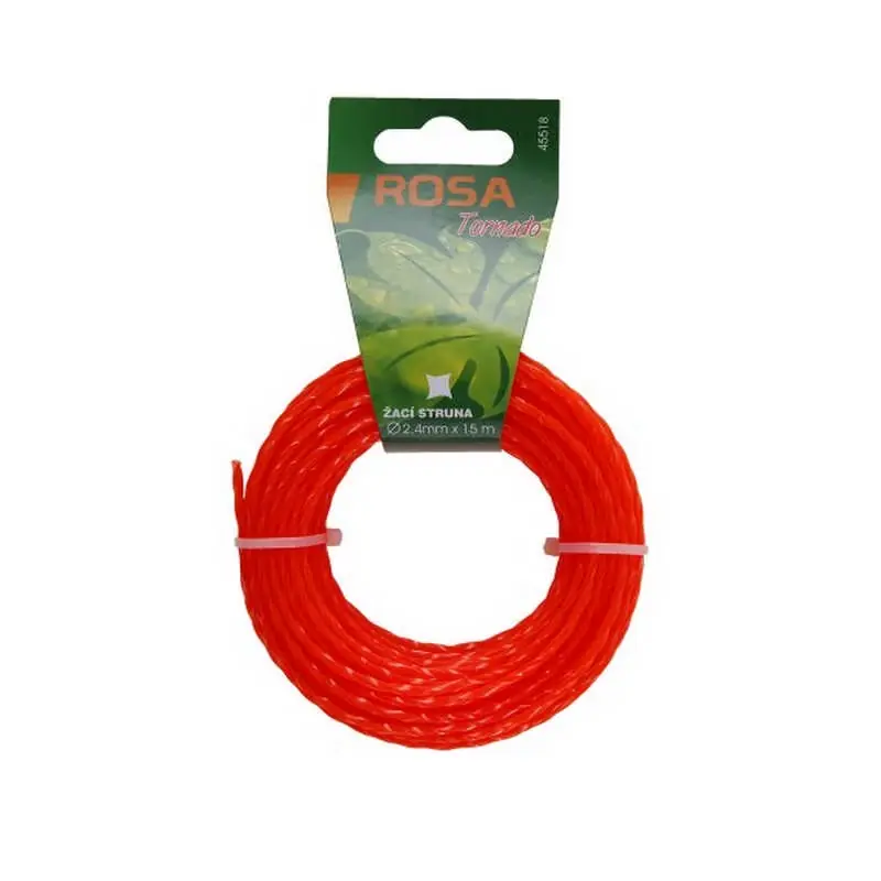 Expressz szállítás Festa Rosa fűnyíró damil, csavart 2.4mmx15m