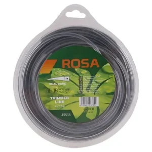 Akció Festa Rosa nylon fűnyíró damil, négyzet 4mmx15m