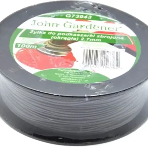 Geko John Gardener fűnyíró damil, megerősített, kerek, 2.7mm, 100m Legjobb ár